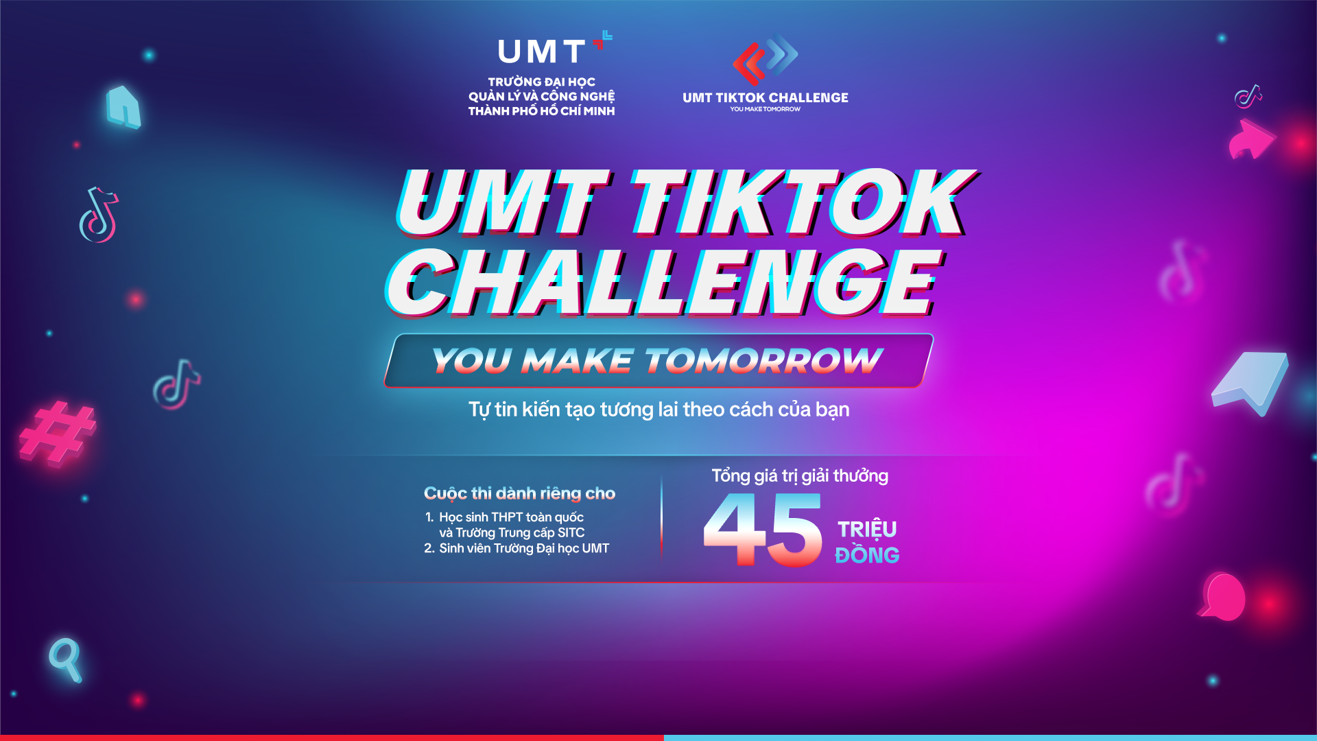 Banner UMT Tiktok Challenge